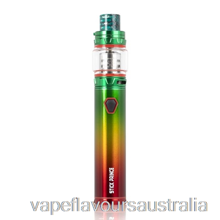 Vape Australia SMOK Stick Prince Kit - Pen-Style TFV12 Prince Green Rasta